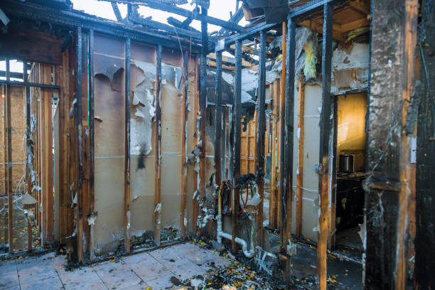 Professional Soot Cleanup technician working in Middletown, OH